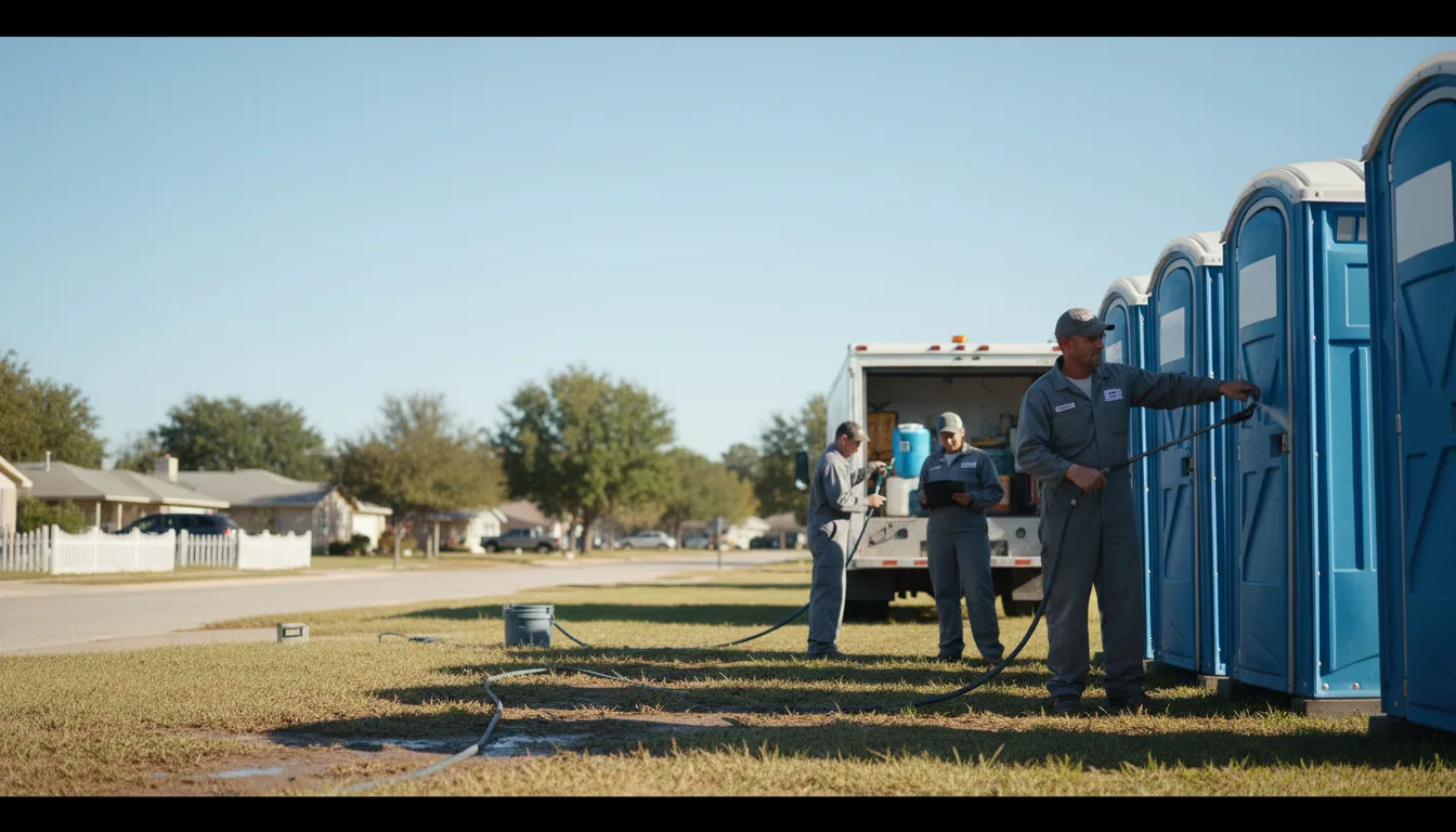 Long-Term Portable Toilet Rental in Rockbridge, OH near me